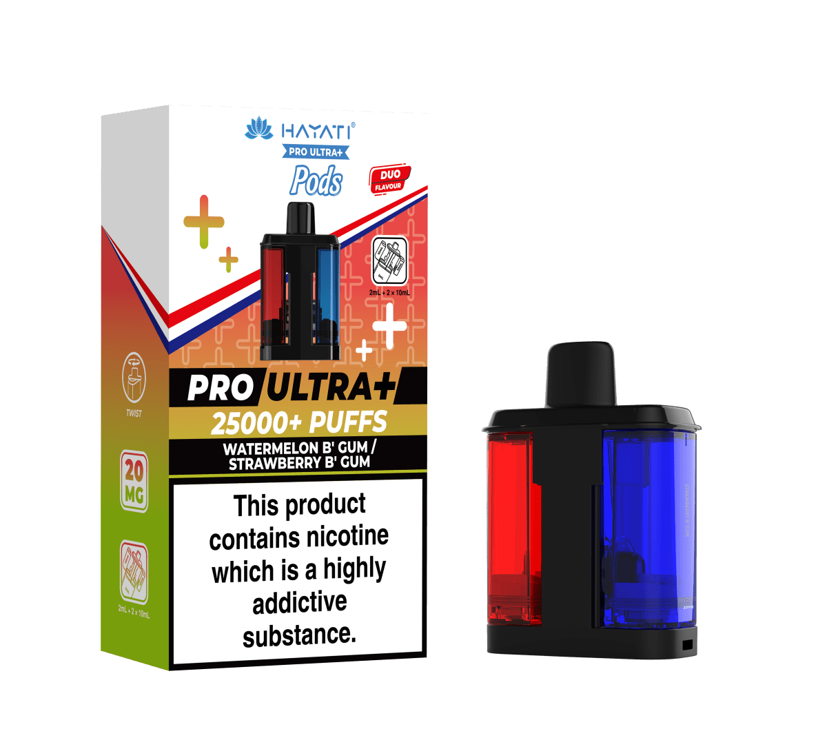 HAYATI PRO ULTRA + PREFILLED POD - Super E - cig