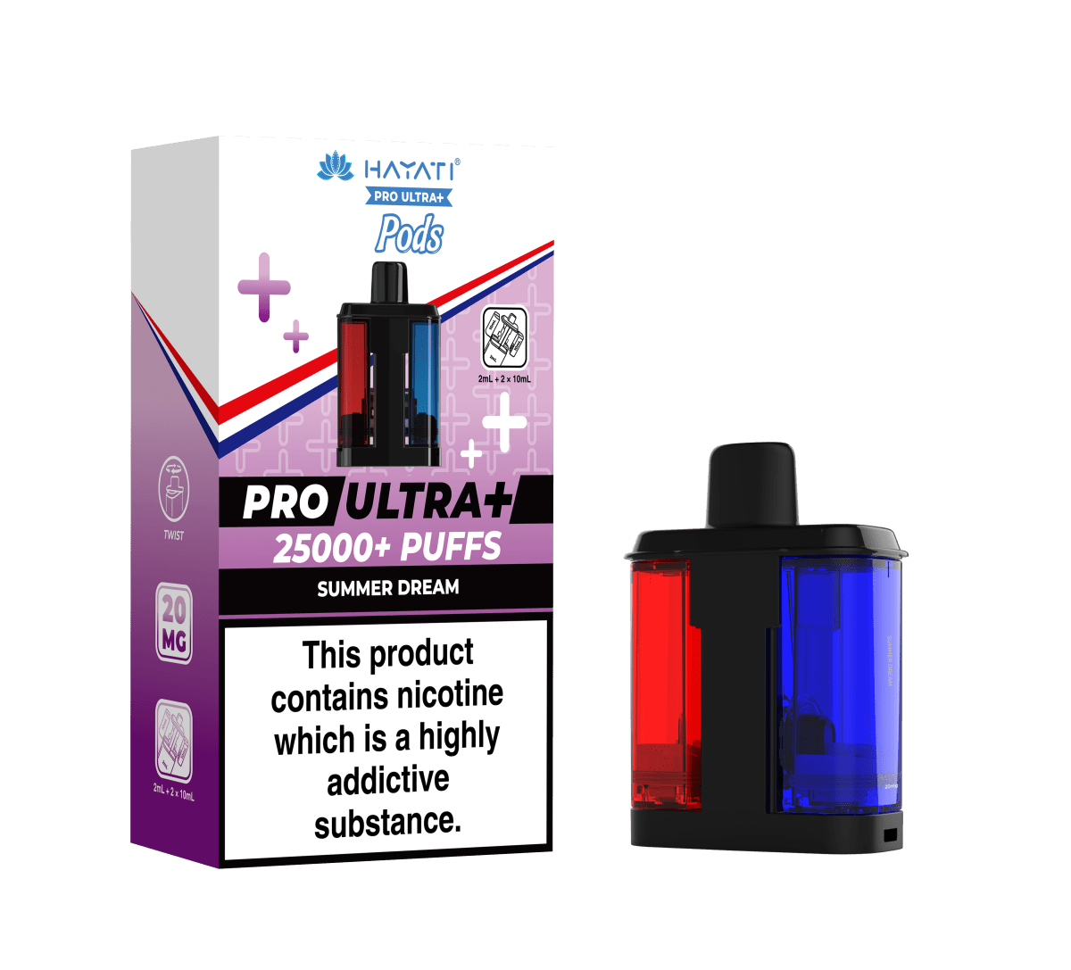 HAYATI PRO ULTRA + PREFILLED POD - Super E - cig
