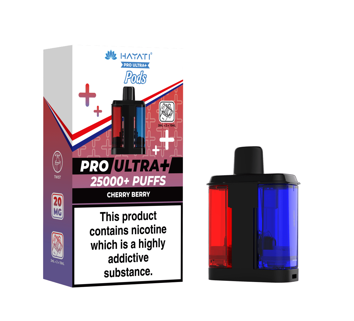 HAYATI PRO ULTRA + PREFILLED POD - Super E - cig