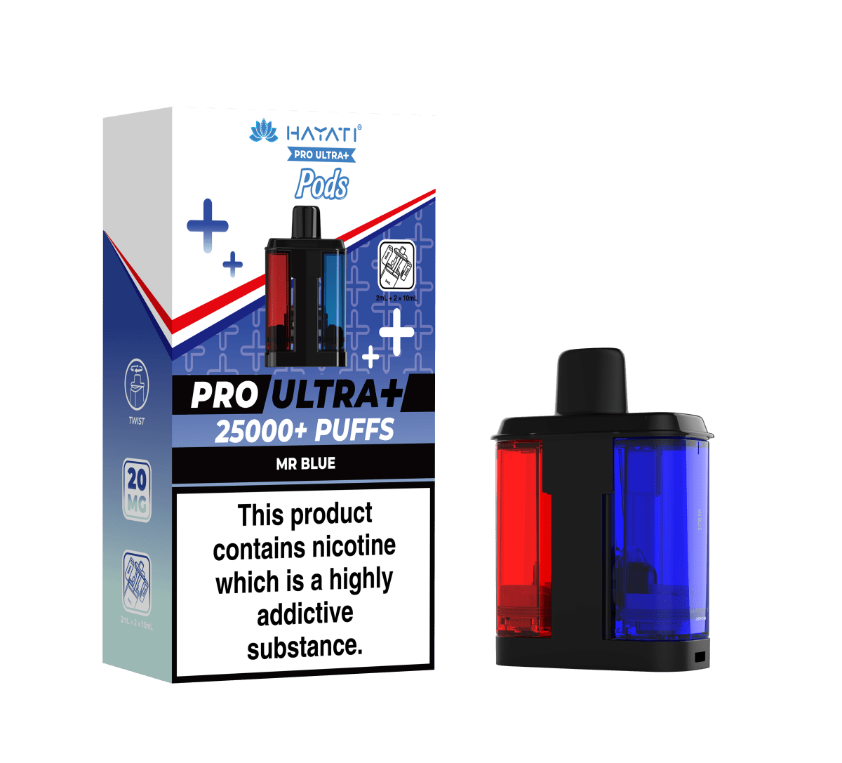 HAYATI PRO ULTRA + PREFILLED POD - Super E - cig