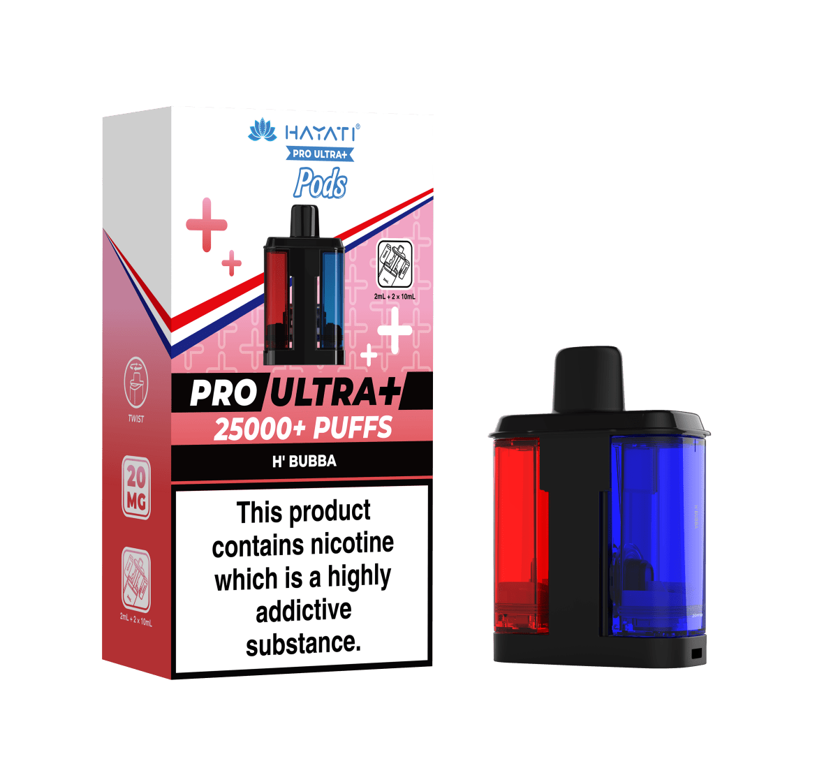 HAYATI PRO ULTRA + PREFILLED POD - Super E - cig