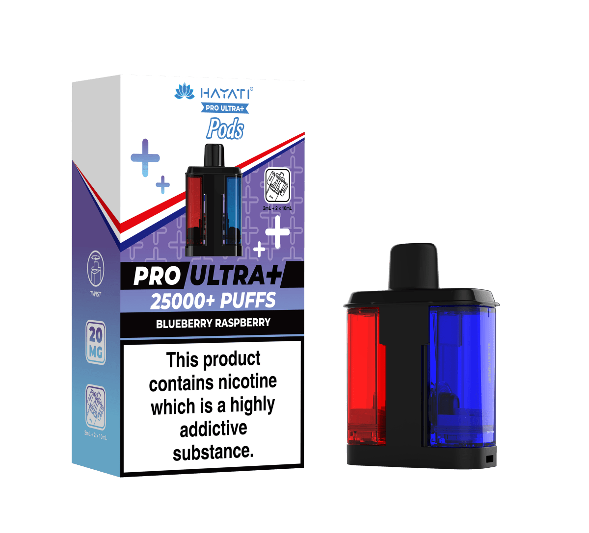 HAYATI PRO ULTRA + PREFILLED POD - Super E - cig