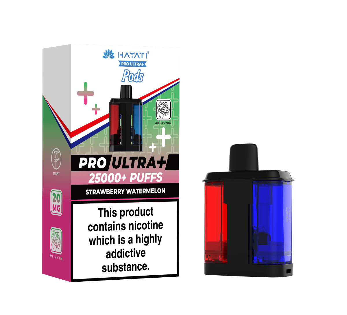 HAYATI PRO ULTRA + PREFILLED POD - Super E - cig