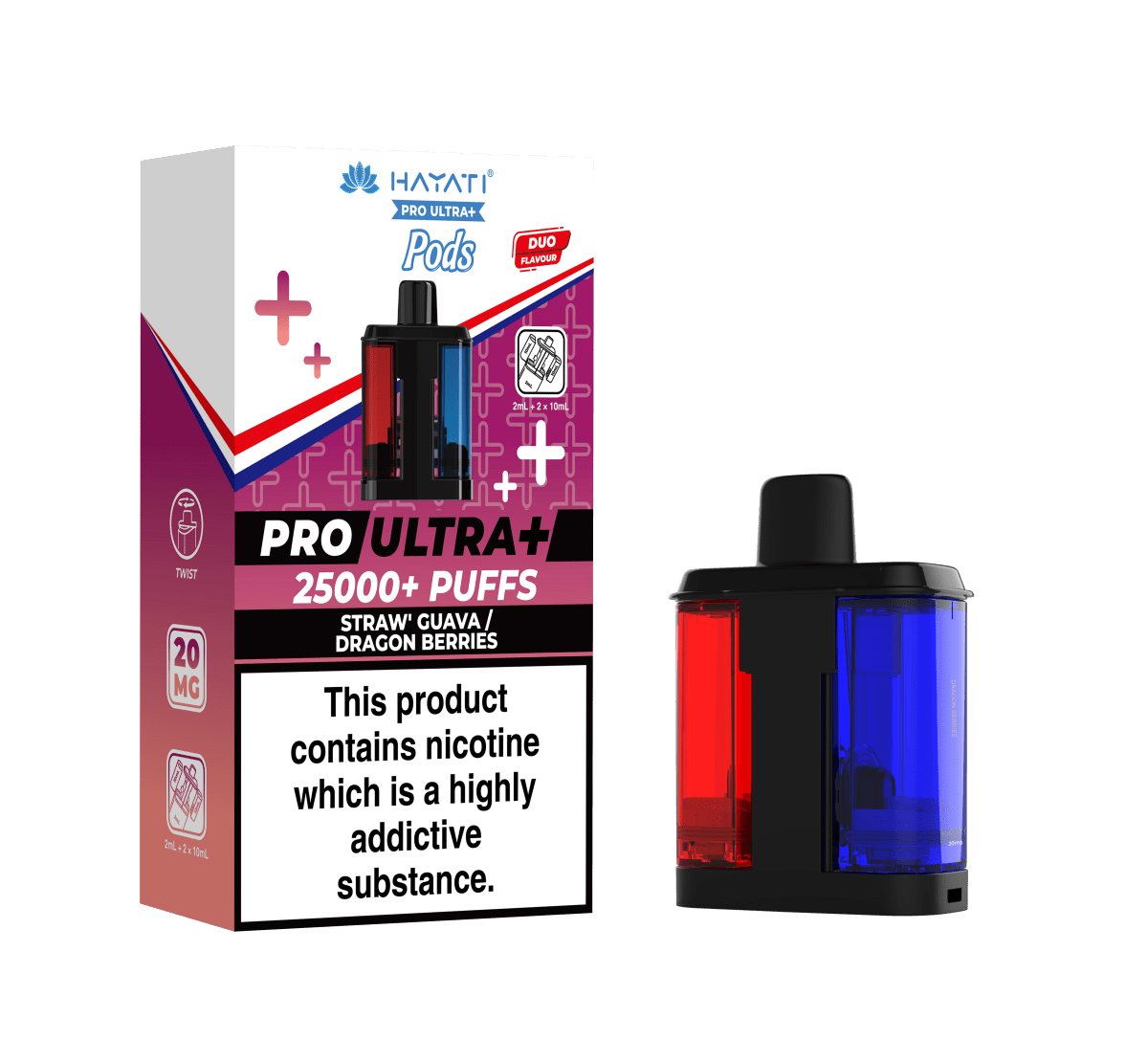 HAYATI PRO ULTRA + PREFILLED POD - Super E - cig