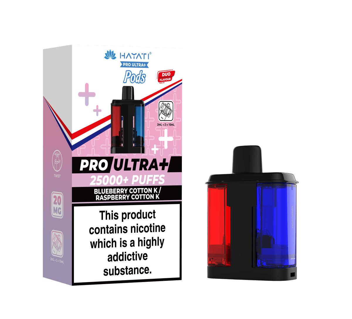 HAYATI PRO ULTRA + PREFILLED POD - Super E - cig