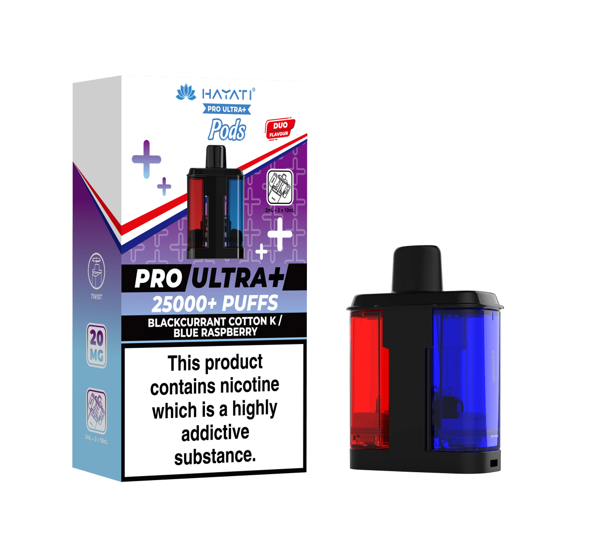 HAYATI PRO ULTRA + PREFILLED POD - Super E - cig