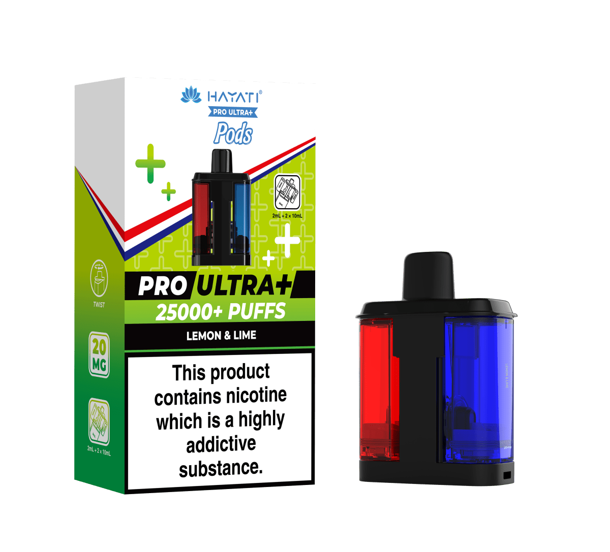 HAYATI PRO ULTRA + PREFILLED POD - Super E - cig