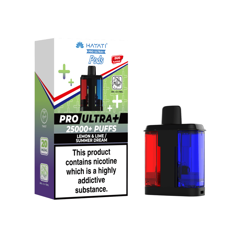 HAYATI PRO ULTRA + PREFILLED POD - LEMON & LIME / SUMMER DREAM
