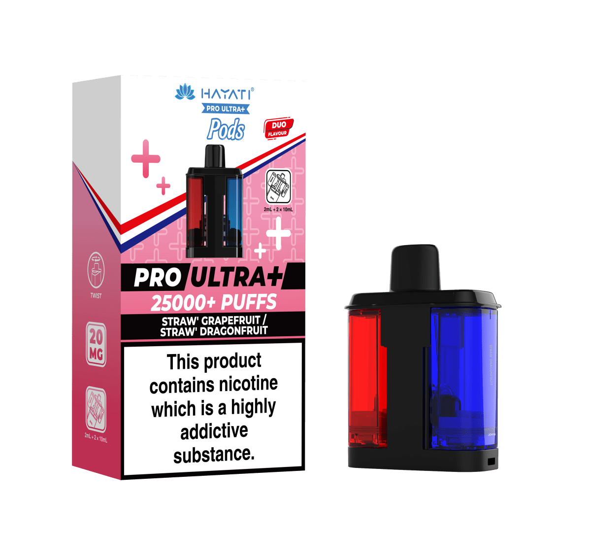 HAYATI PRO ULTRA + PREFILLED POD - Super E - cig