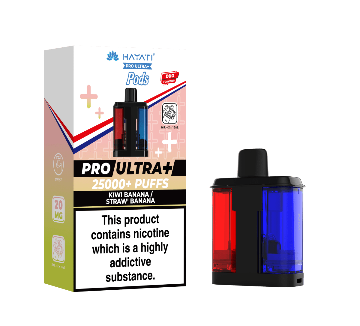 HAYATI PRO ULTRA + PREFILLED POD - Super E - cig