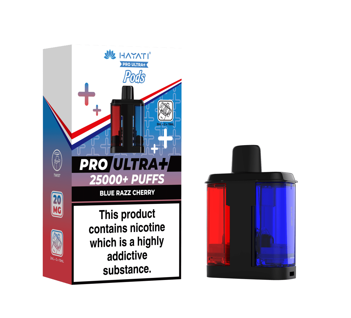 HAYATI PRO ULTRA + PREFILLED POD - Super E - cig