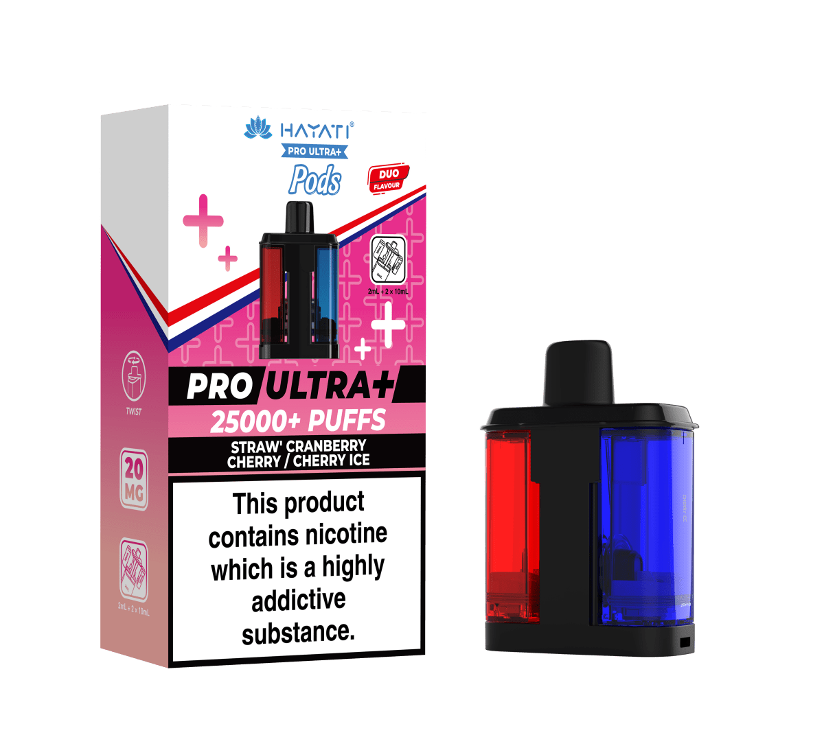 HAYATI PRO ULTRA + PREFILLED POD - Super E - cig