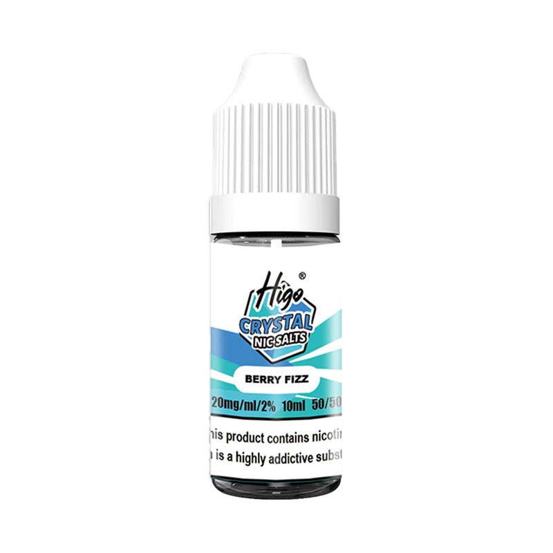 HIGO CRYSTAL BERRY FIZZ 10ML NIC SALT E - LIQUID - Super E - cig