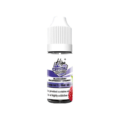 HIGO CRYSTAL BLUEBERRY RASPBERRY CHERRY 10ML NIC SALT E - LIQUID - Super E - cig