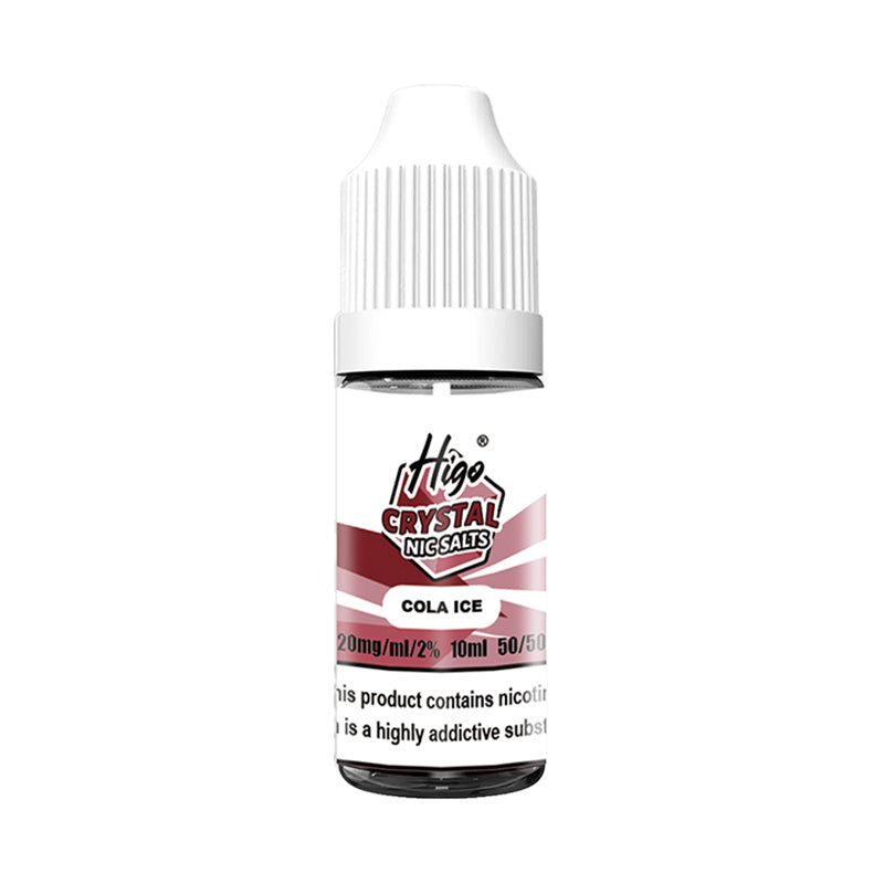 HIGO CRYSTAL COLA ICE 10ML NIC SALT E - LIQUID - Super E - cig