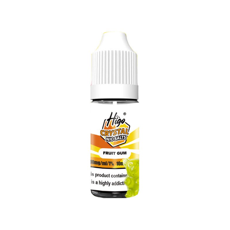 HIGO CRYSTAL FRUIT GUM 10ML NIC SALT E - LIQUID - Super E - cig