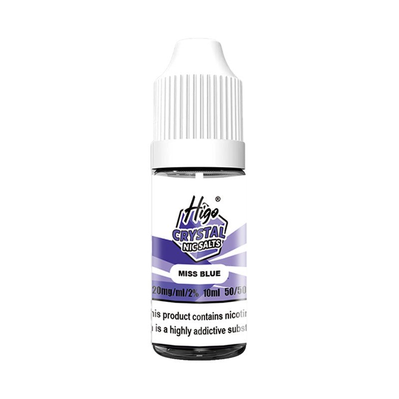 HIGO CRYSTAL MISS BLUE 10ML NIC SALT E - LIQUID - Super E - cig