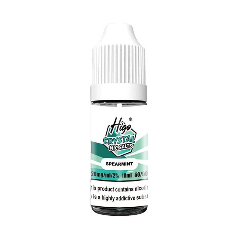 HIGO CRYSTAL SPEARMINT 10ML NIC SALT E - LIQUID - Super E - cig