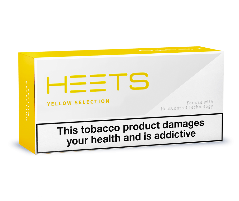 IQOS - YELLOW HEETS - Super E-cig