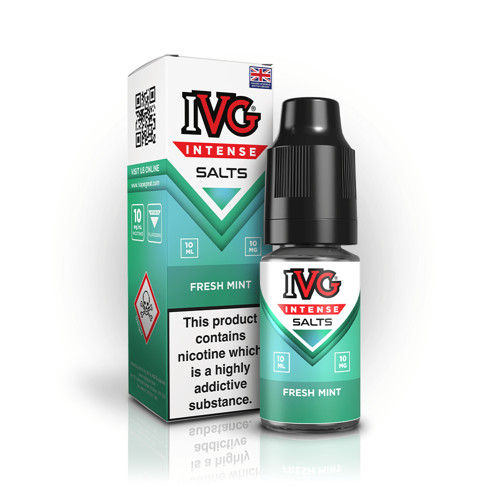 IVG INTENSE FRESH MINT 10ML NIC SALT E - LIQUID - Super E - cig
