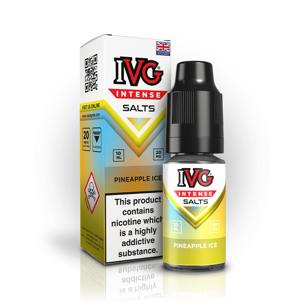 IVG INTENSE PINEAPPLE ICE 10ML NIC SALT E - LIQUID - Super E - cig