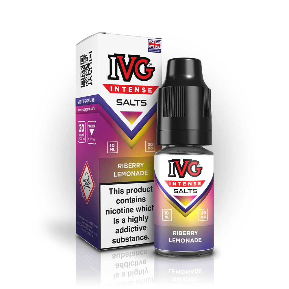 IVG INTENSE RIBERRY LEMONADE 10ML NIC SALT E - LIQUID - Super E - cig
