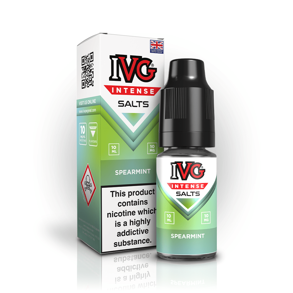 IVG INTENSE SPEARMINT 10ML NIC SALT E - LIQUID - Super E - cig