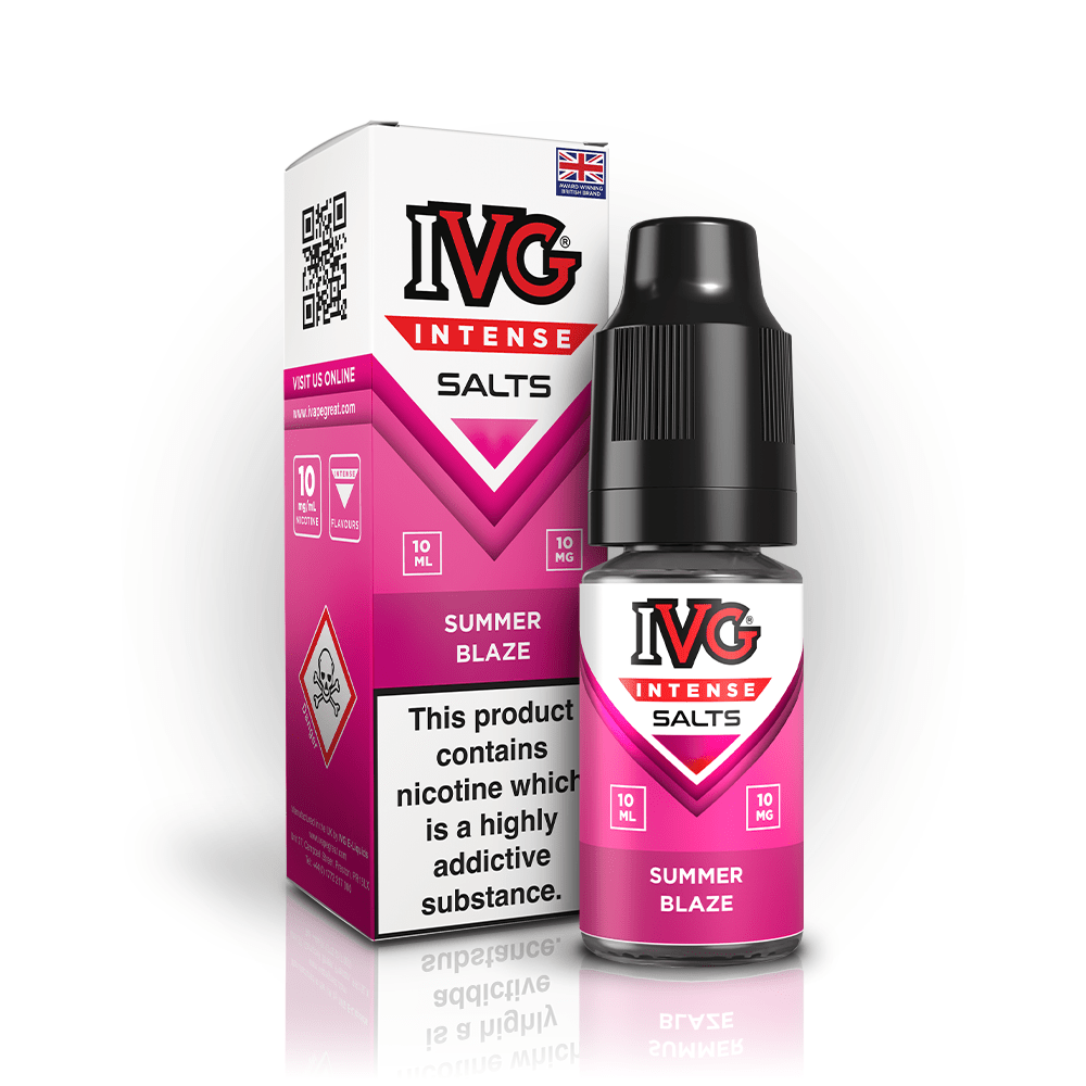IVG INTENSE SUMMER BLAZE 10ML NIC SALT E - LIQUID - Super E - cig