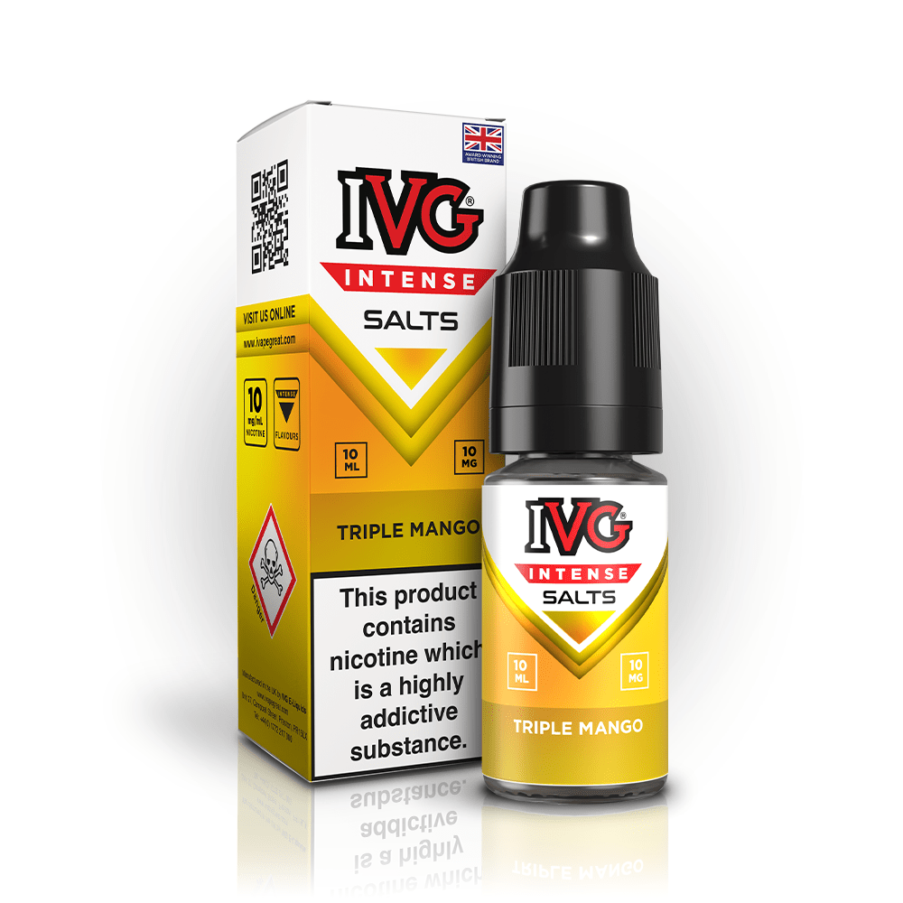 IVG INTENSE TRIPLE MANGO 10ML NIC SALT E - LIQUID - Super E - cig