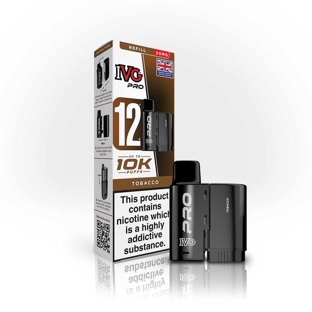 IVG PRO 12 PREFILLED POD - Super E - cig