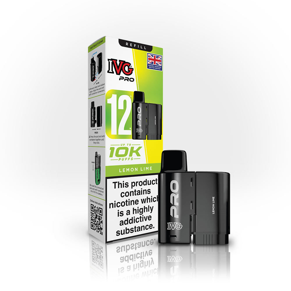 IVG PRO 12 PREFILLED POD - Super E - cig