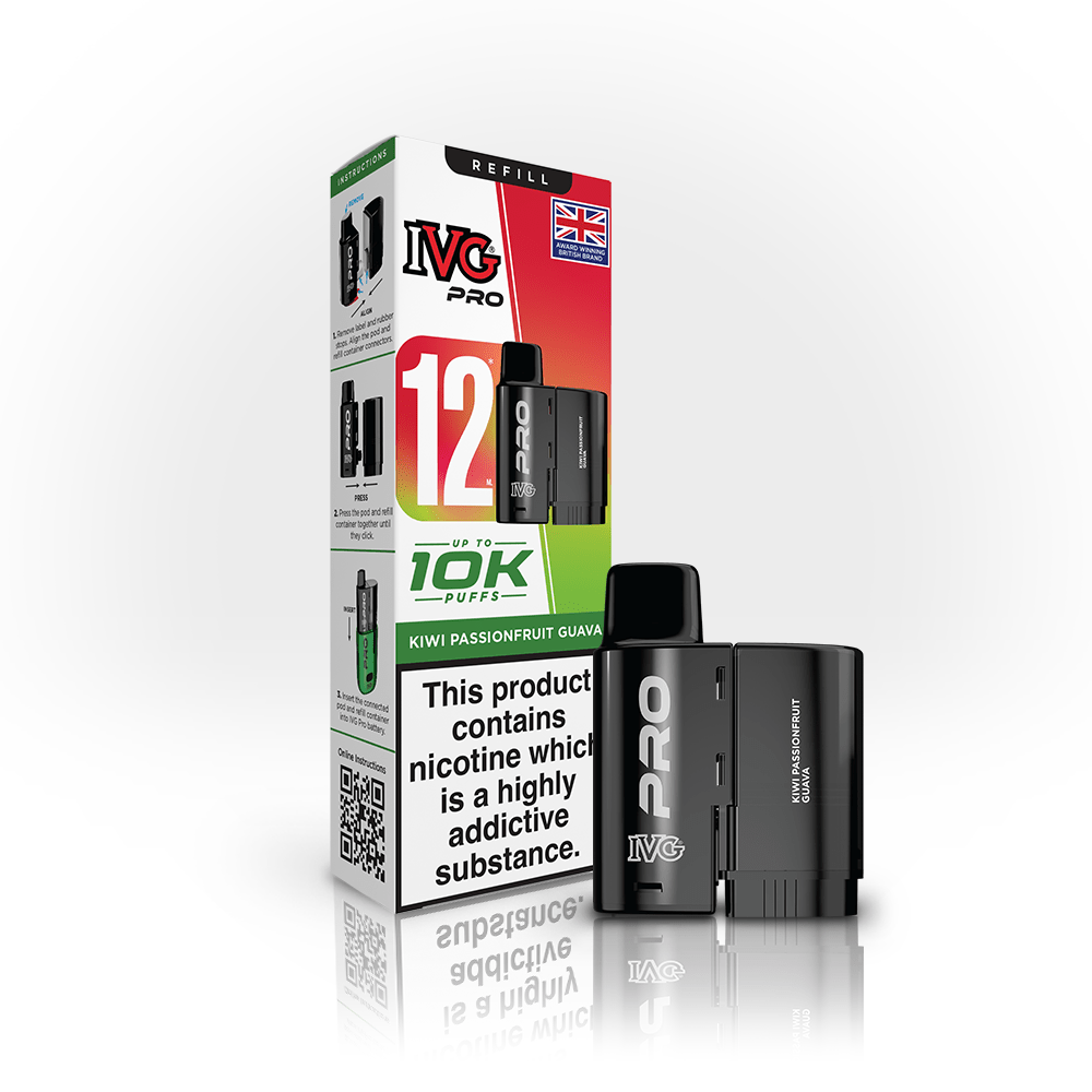 IVG PRO 12 PREFILLED POD - Super E - cig