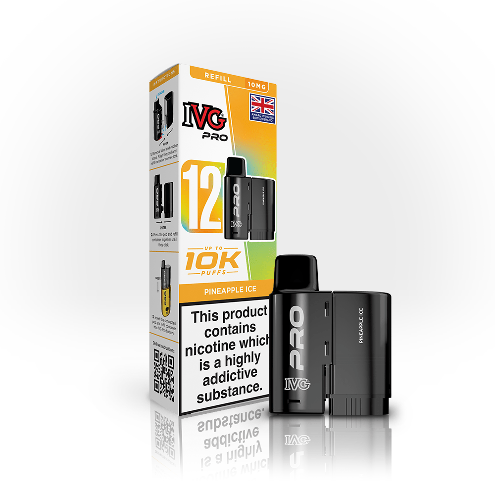 IVG PRO 12 PREFILLED POD - Super E - cig