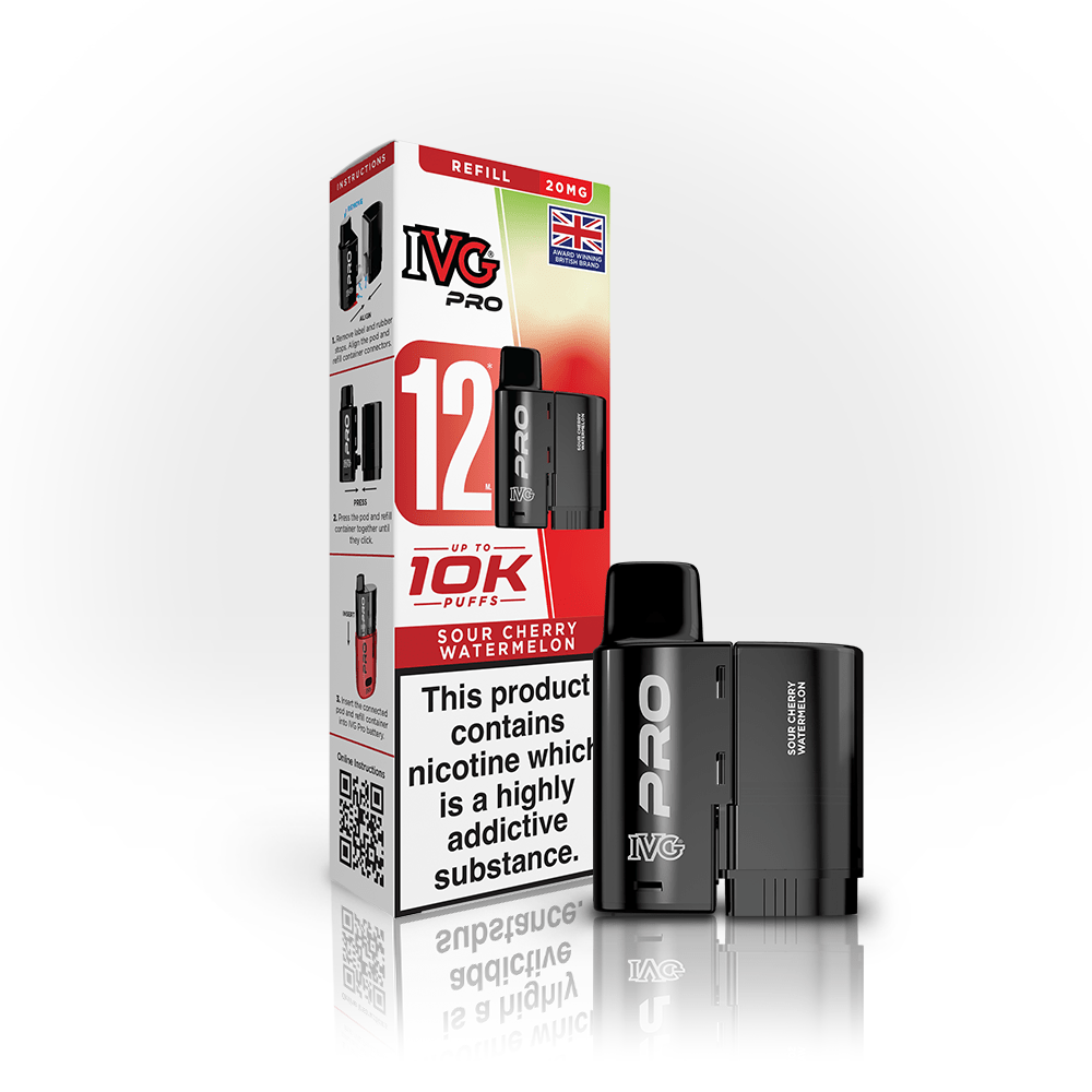 IVG PRO 12 PREFILLED POD - Super E - cig