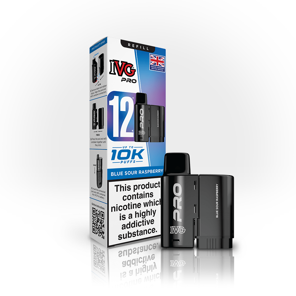 IVG PRO 12 PREFILLED POD - Super E - cig