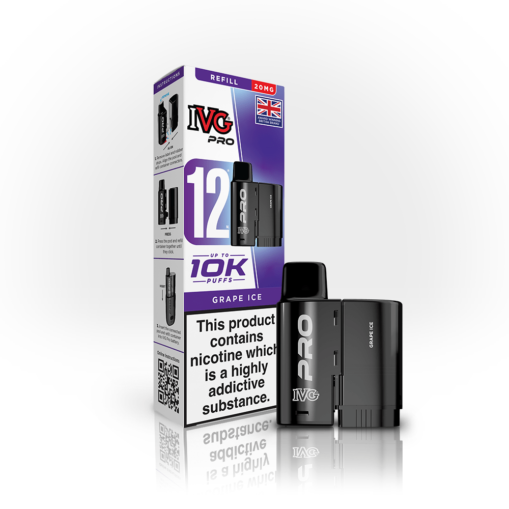IVG PRO 12 PREFILLED POD - Super E - cig
