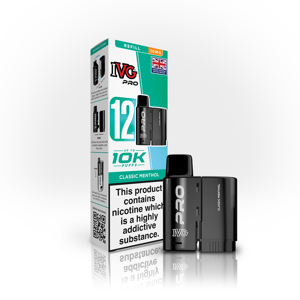 IVG PRO 12 PREFILLED POD - Super E - cig