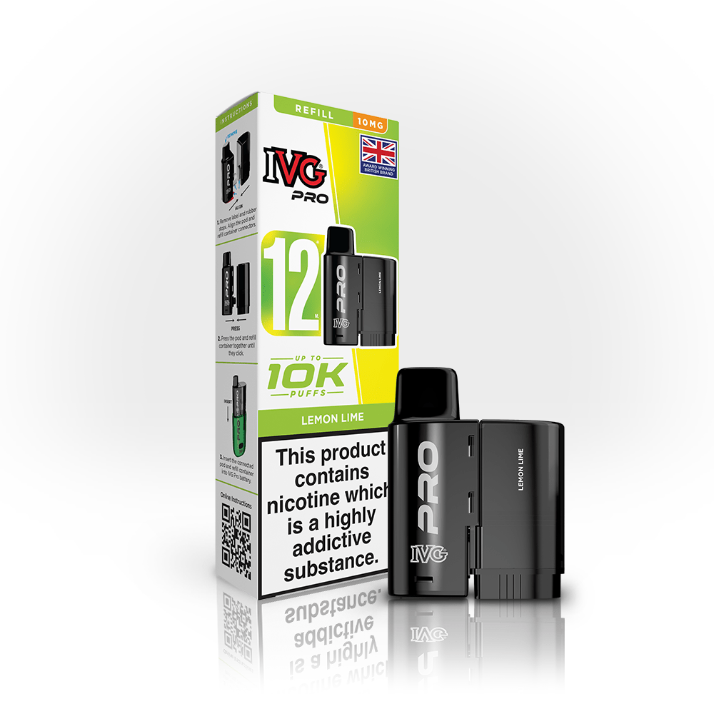IVG PRO 12 PREFILLED POD - Super E - cig