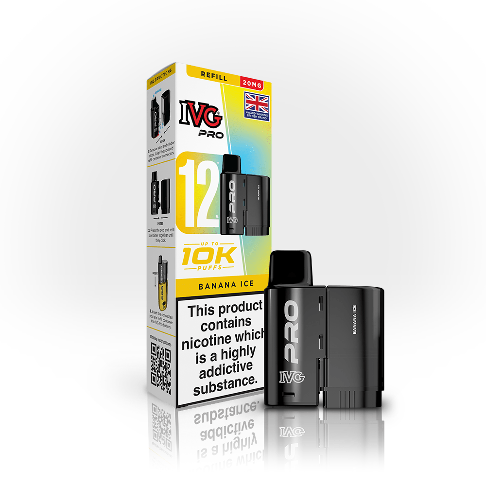 IVG PRO 12 PREFILLED POD - Super E - cig