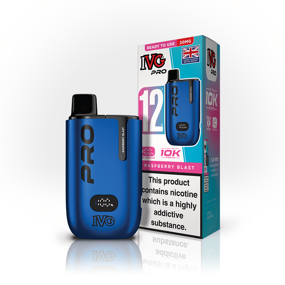 IVG PRO 12 PREFILLED POD KIT - Super E - cig