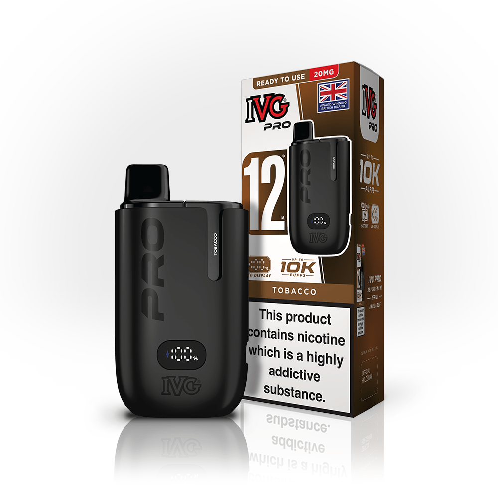 IVG PRO 12 PREFILLED POD KIT - Super E - cig