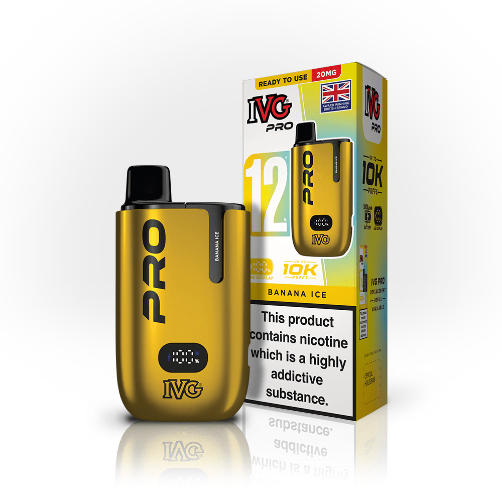 IVG PRO 12 PREFILLED POD KIT - Super E - cig