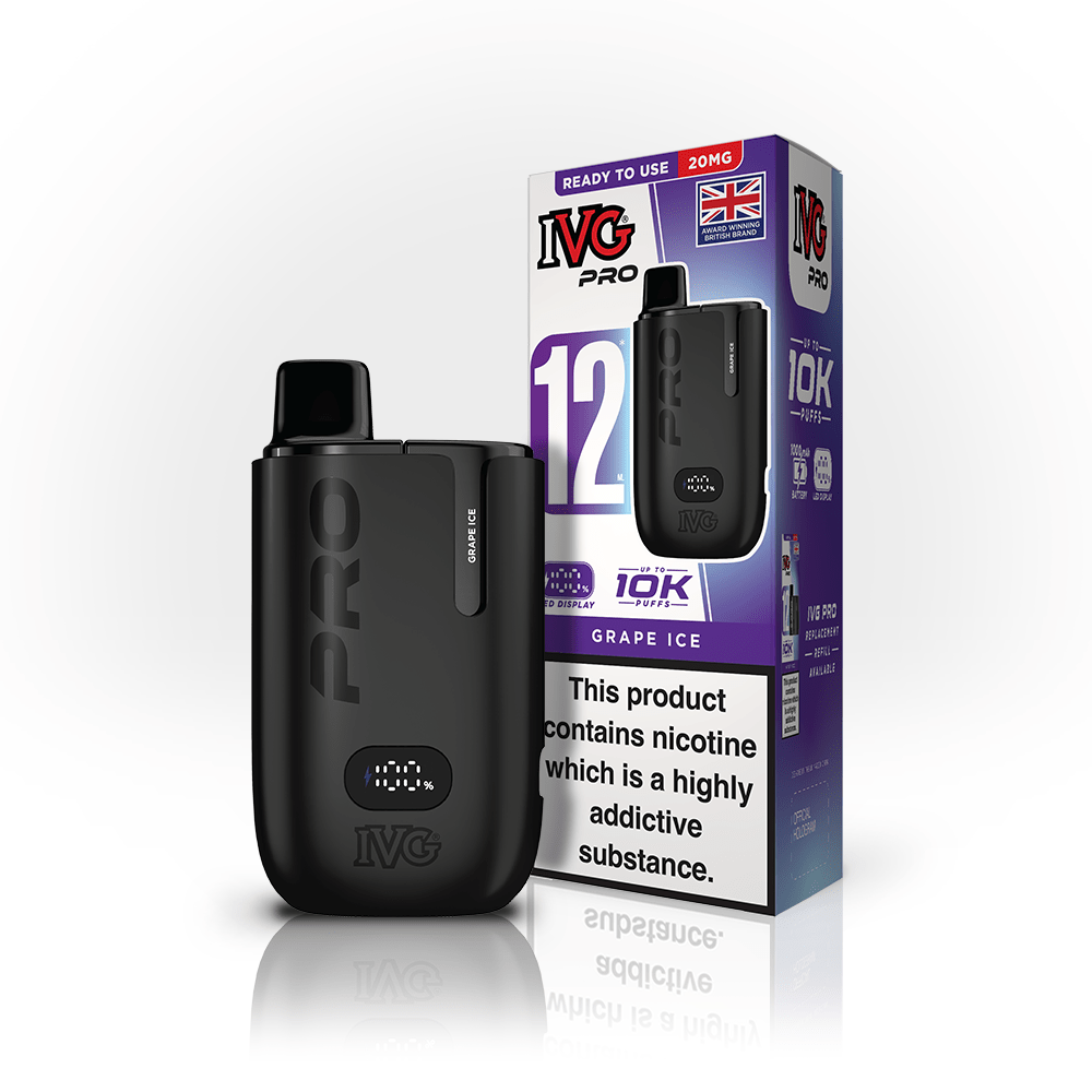 IVG PRO 12 PREFILLED POD KIT - Super E - cig