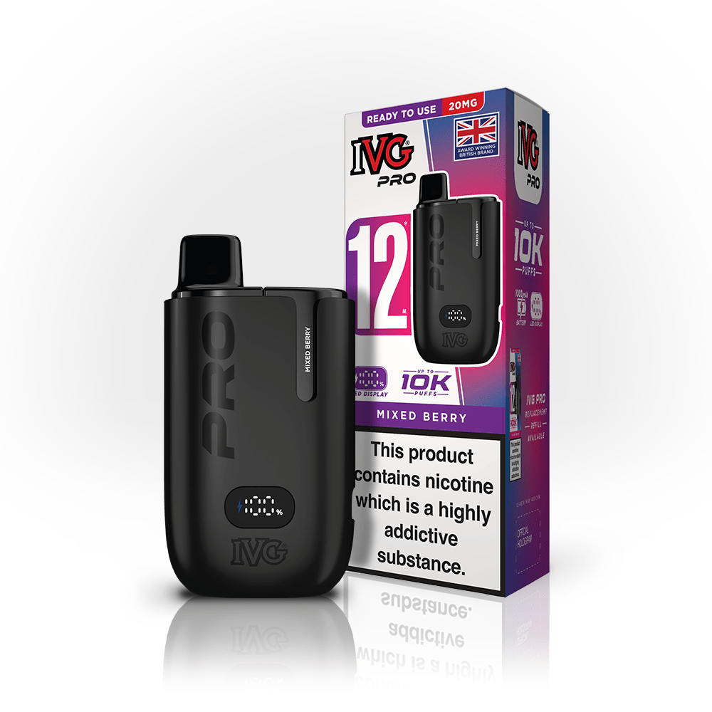 IVG PRO 12 PREFILLED POD KIT - Super E - cig