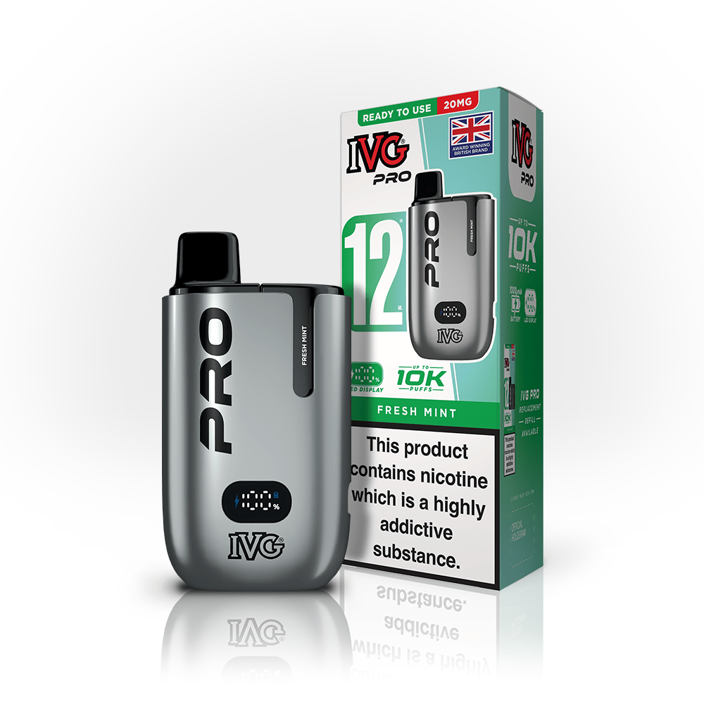 IVG PRO 12 PREFILLED POD KIT - Super E - cig