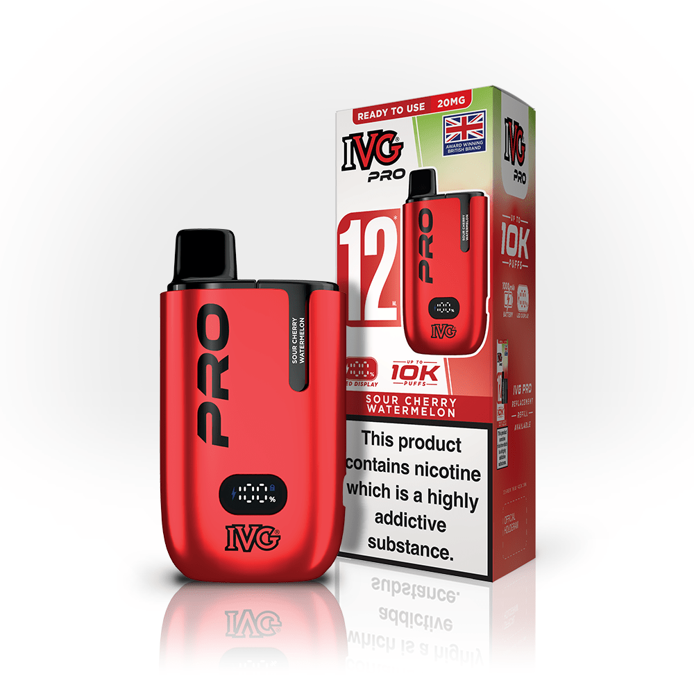 IVG PRO 12 PREFILLED POD KIT - Super E - cig