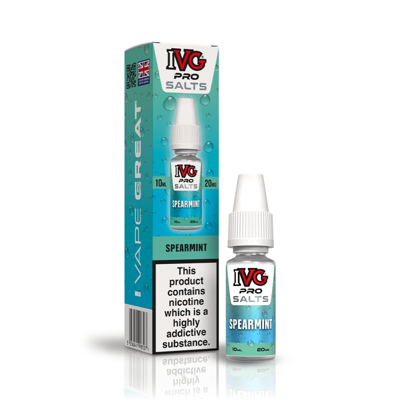 IVG PRO SPEARMINT 10ML NIC SALT E-LIQUID - 10MG
