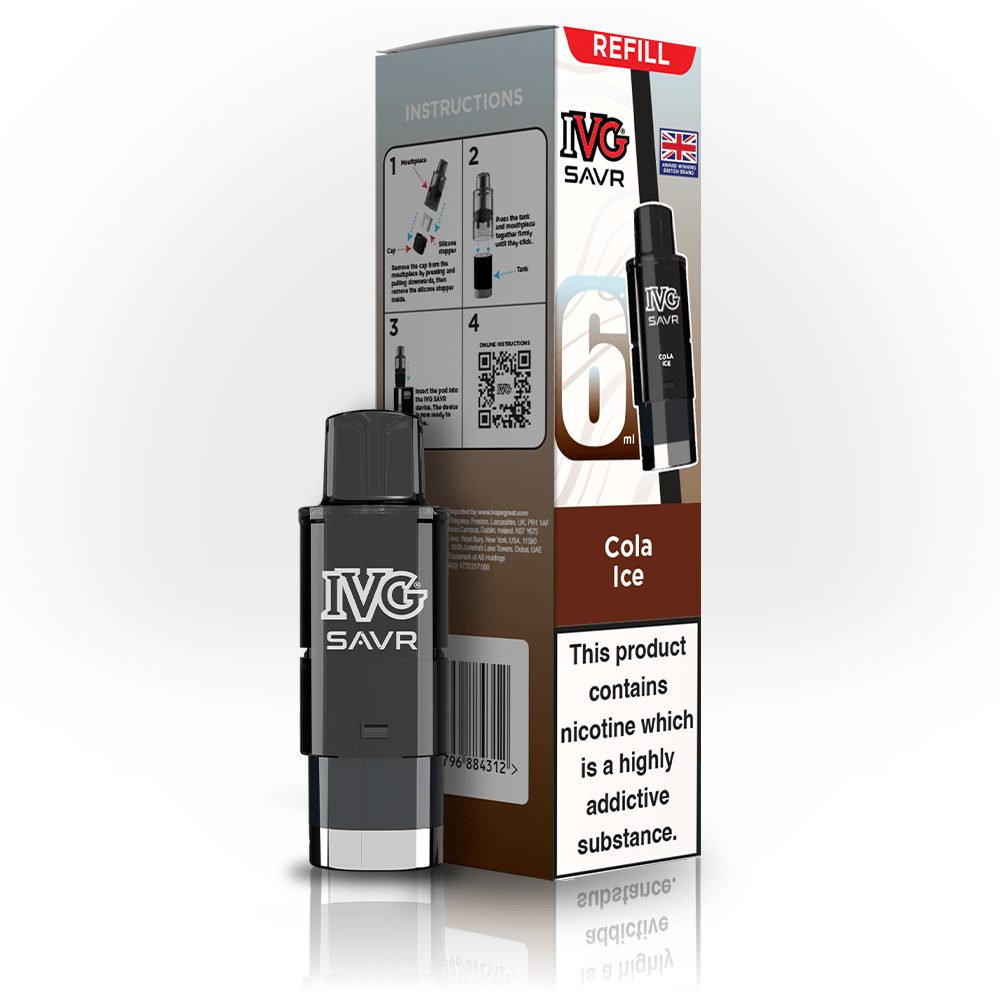 IVG SAVR PREFILLED POD - Super E - cig