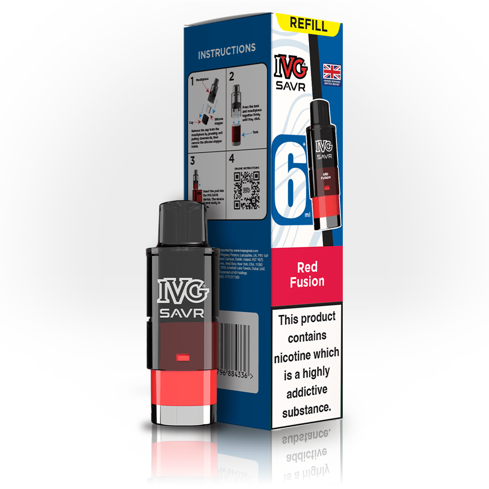 IVG SAVR PREFILLED POD - Super E - cig
