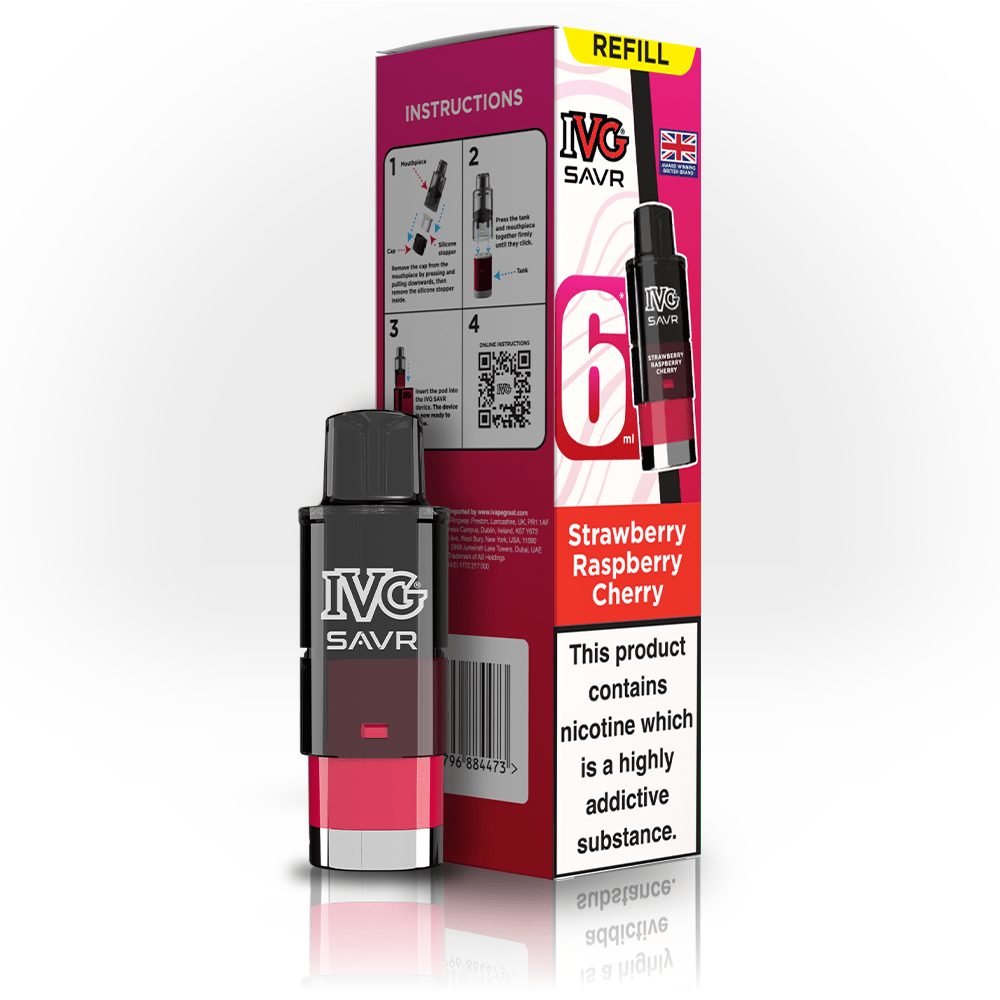IVG SAVR PREFILLED POD - Super E - cig